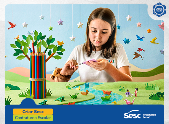 Contraturno Escolar - Projeto Criar Sesc